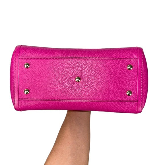 NOT FOR SALE  Soho Patent Leather Pink Satchel - Picture 3 of 12